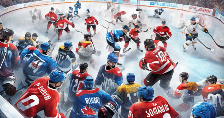 El hockey sobre hielo es el deporte nacional de Canadá.
