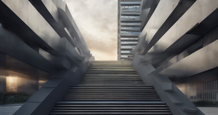 El acertijo de la escalera sin escalones