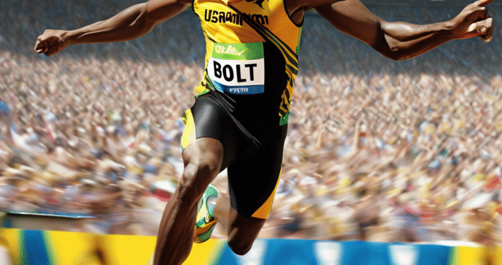 Usain Bolt es el hombre más rápido del mundo con 9.58 segundos en 100 metros.