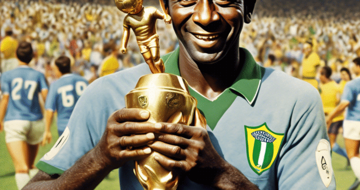 Pelé ganó tres Copas del Mundo con Brasil: 1958, 1962 y 1970.
