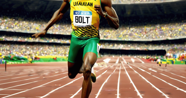 Usain Bolt es el hombre más rápido del mundo con 9.58 segundos en 100 metros.