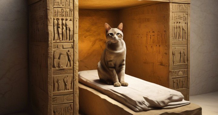 En el antiguo Egipto, los gatos eran momificados y enterrados con sus dueños.