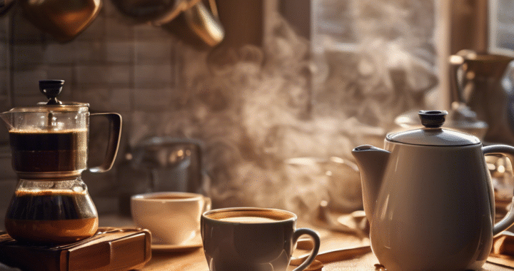 ¿Cuál es tu rutina para preparar café o té?