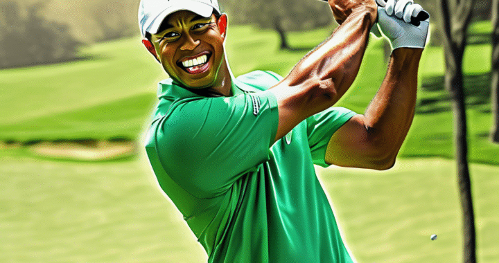 Tiger Woods revolucionó el golf con su estilo y títulos desde joven.