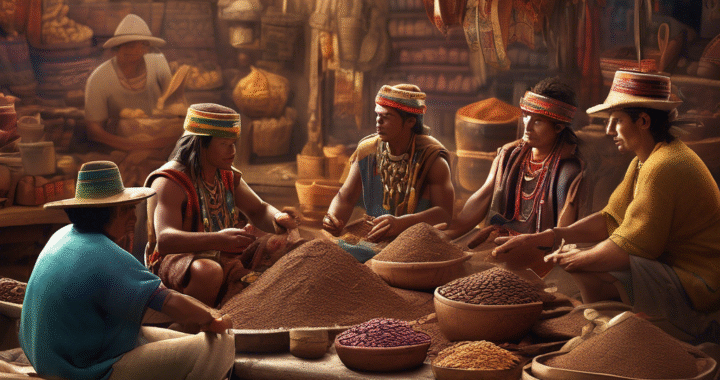 Los aztecas usaban granos de cacao como moneda.