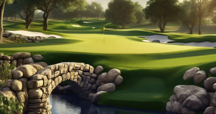 El golf tiene 18 hoyos en una ronda estándar.