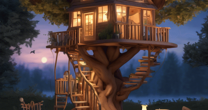 10 cosas que tienes que hacer antes de dormir en una casa en el árbol