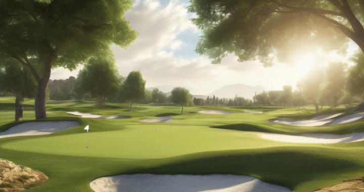 El golf tiene 18 hoyos en una ronda estándar.