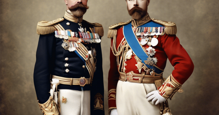 El zar Nicolás II fue primo hermano del rey Jorge V del Reino Unido.
