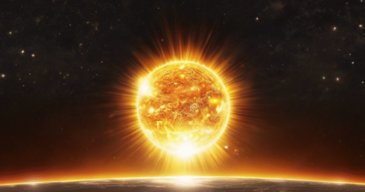La luz del Sol tarda 8 minutos y 20 segundos en llegar a la Tierra.