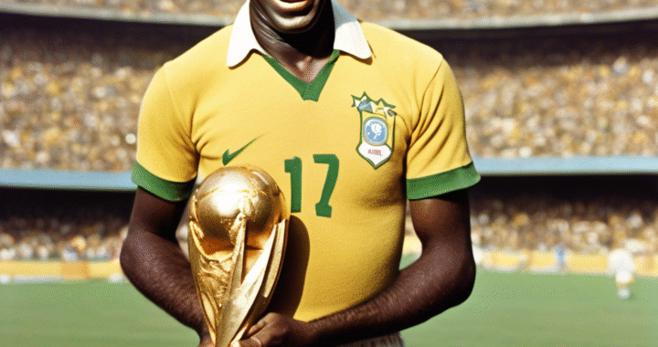 Pelé ganó tres Copas del Mundo con Brasil: 1958, 1962 y 1970.