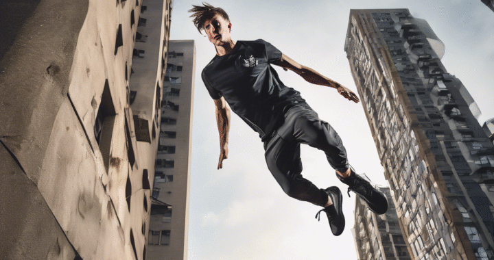 El parkour se ha convertido en deporte urbano popular desde los años 90.
