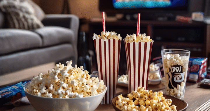 ¿Cuál es el snack perfecto para una película?