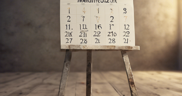 El acertijo de el calendario sin días
