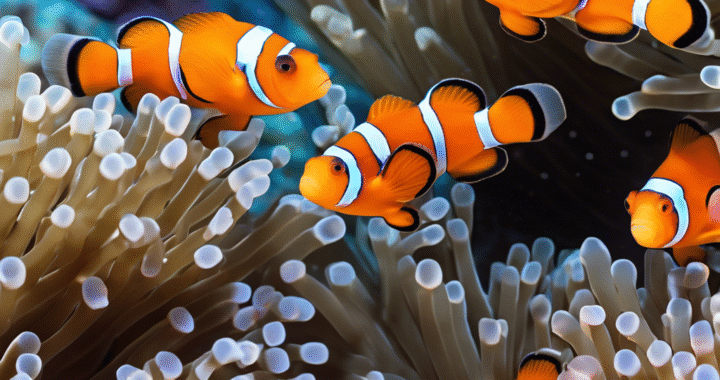 Los peces payaso cambian de sexo naturalmente.