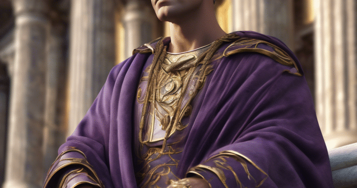 En la Antigua Roma, el morado era un color reservado para los emperadores.